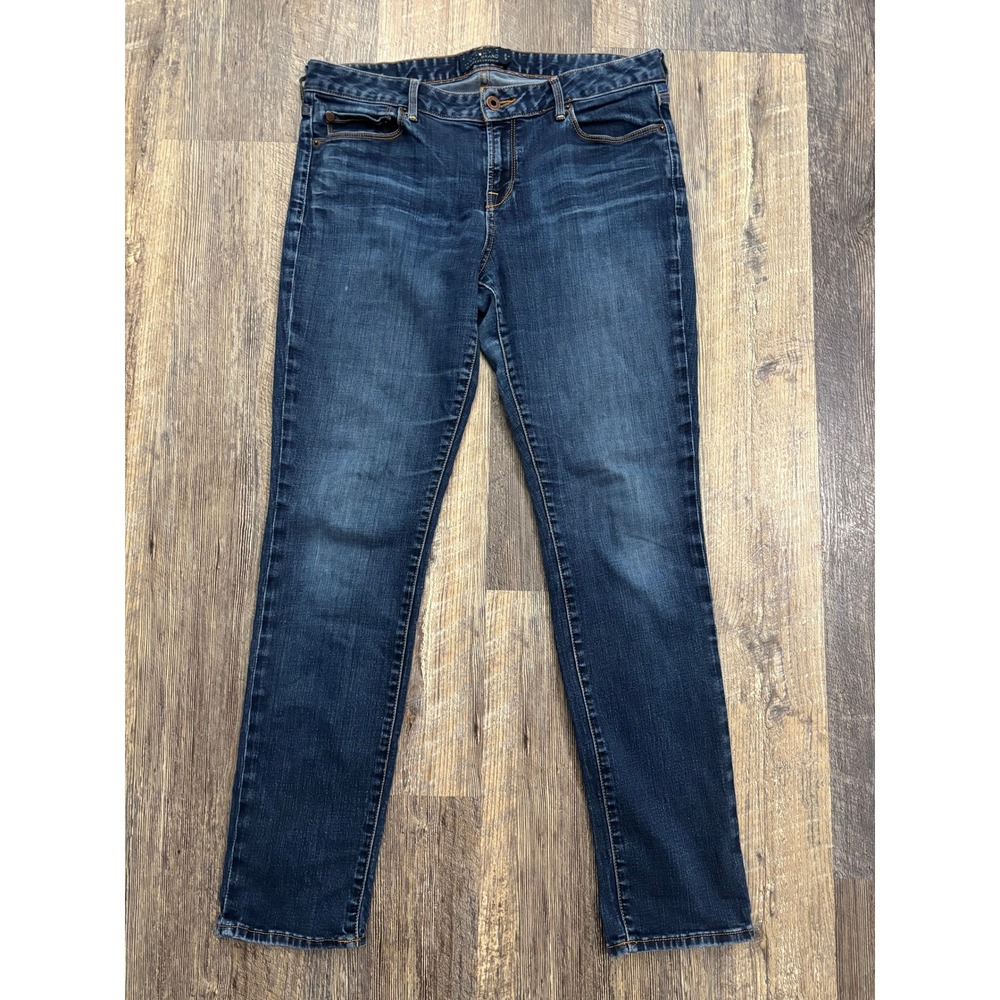 Lucky Brand Lolita Skinny Jeans Womens 10/30 Dark Wash Stretch Denim Blue